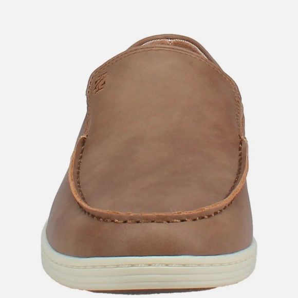 Izod Mens Seapoint Sneaker Slip On Shoe Brown NIB Quick Ship - Picture 5 of 7